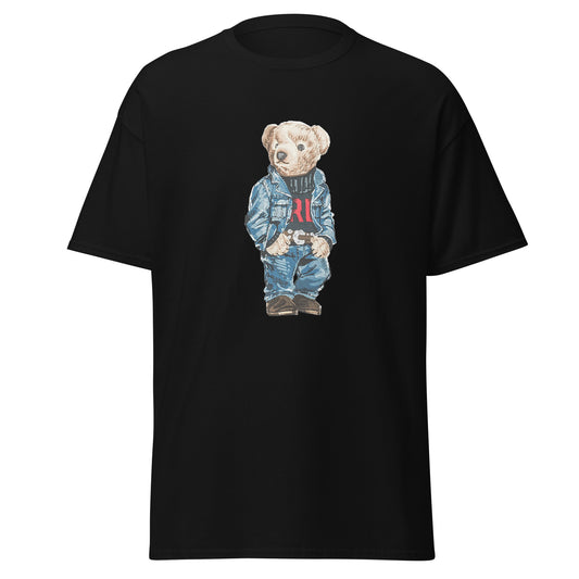 Men's American Polo Bear Cotton Short Sleeves T-Shirt