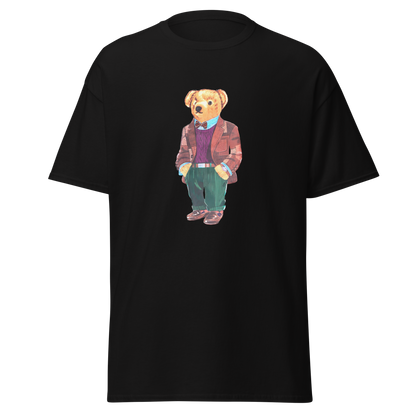Men's American Polo Bear Cotton Short Sleeves T-Shirt